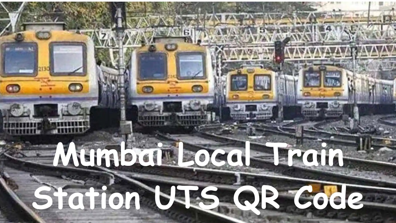 Mumbai Local Train Station UTS QR Code